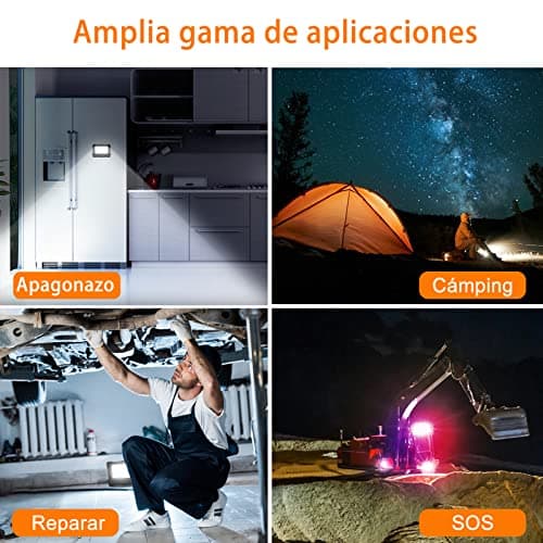 Thumbnail 7 de MEIKEE Foco LED Recargable 1000 lúmenes