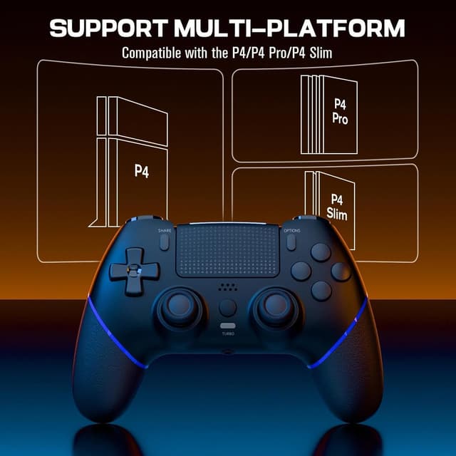 Detalle de CHEREEKI Wireless PS4 controller, 1000mAh