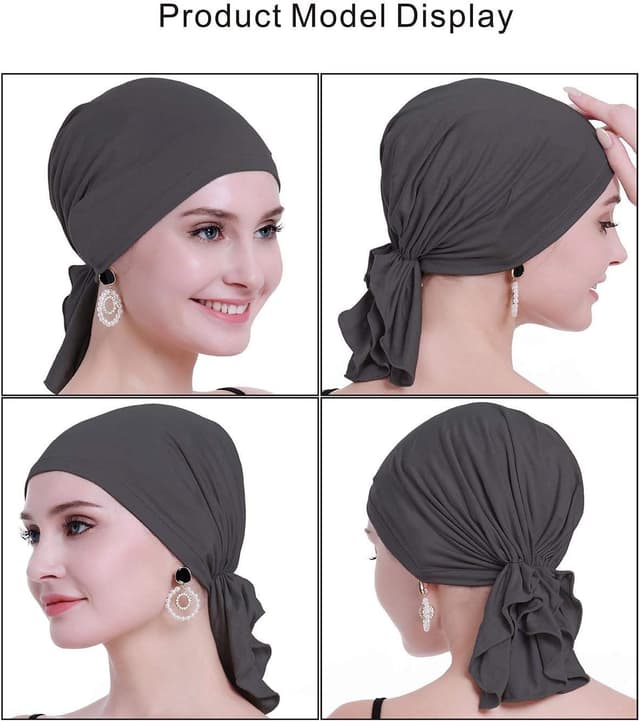 Thumbnail 1 de osvyo turbante chemo 95% bambù 🧣