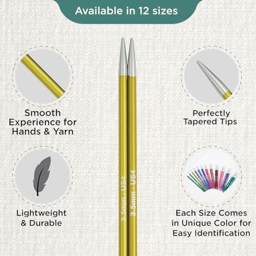 Thumbnail 2 de KnitPro Zing Agujas Circulares Intercambiables de Aluminio 🌈