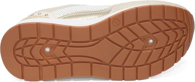 Detalle de JOMIX WSC260025 Sneakers da donna con zeppa, zip laterale e lacci