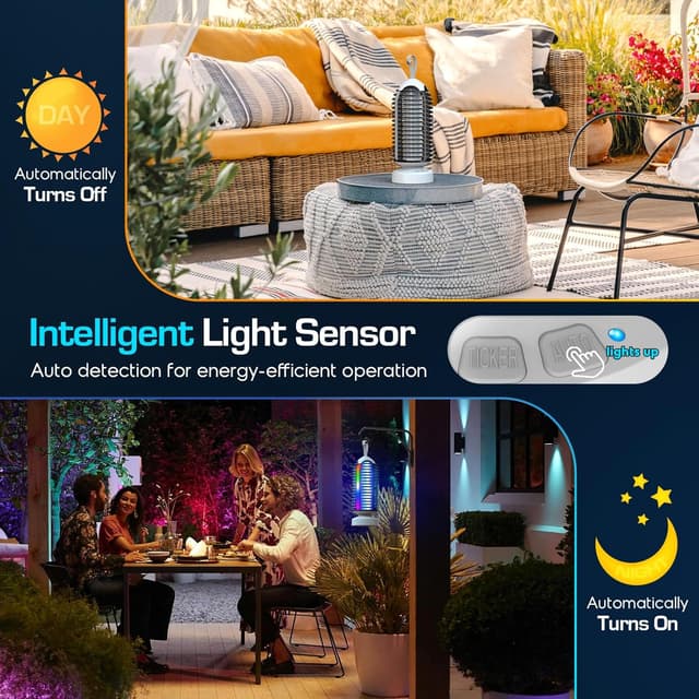 Thumbnail 6 de Anysun Mata Mosquitos Eléctrico con Luz LED y Resistente al Agua 🦟