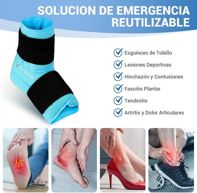 Thumbnail 2 de Comfytemp Bolsa de Hielo para Tobillo Grande