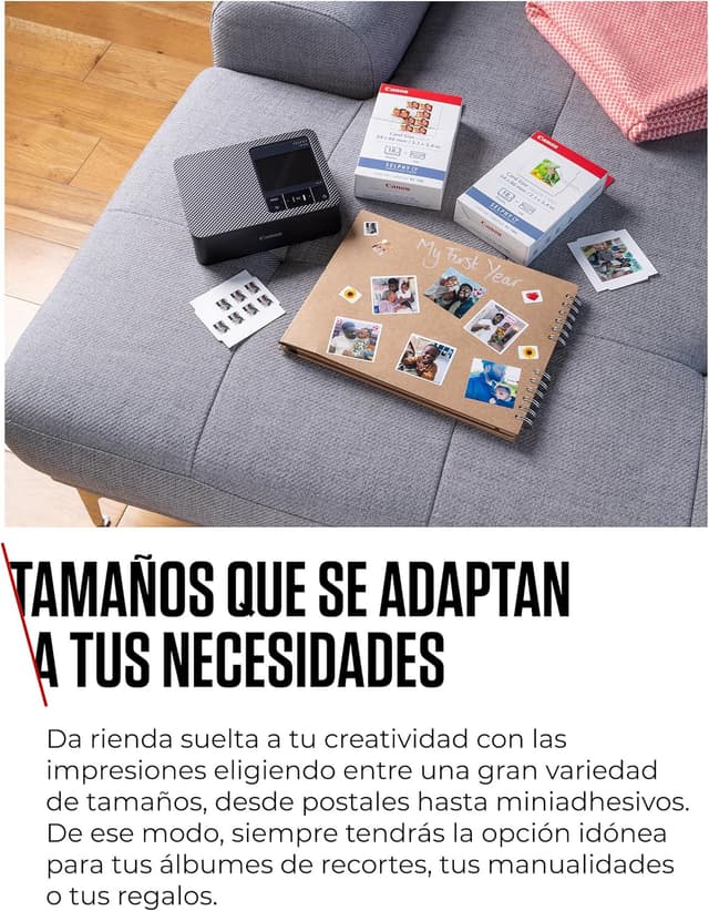 Thumbnail 5 de Canon SELPHY CP1500 impresora fotográfica 54 hojas