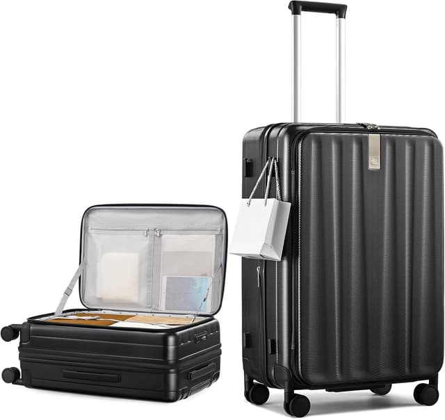 Imagen de Hanke 26 Inch Expandable Hard Shell Luggage en OfertitasTOP