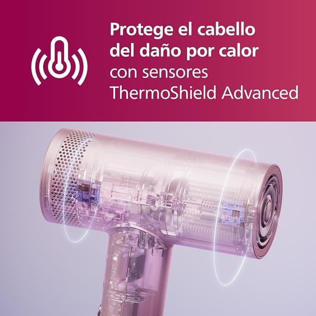 Thumbnail 1 de Secador de pelo Philips BHD837/10 - Alta velocidad