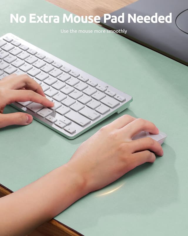 Detalle de YSAGi Schreibtischunterlage 80x40 cm Leder