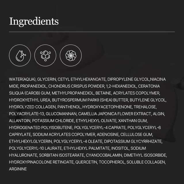 Detalle de Round Lab Camellia Collagen Mask Hydrogel (30-min) for Sensitive Skin