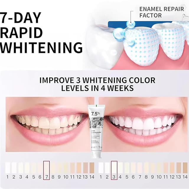 Thumbnail 6 de Ayzololo 7.5% Hydroxyapatite Toothpaste for Enamel Protection (Fluoride-Free), Fresh Mint