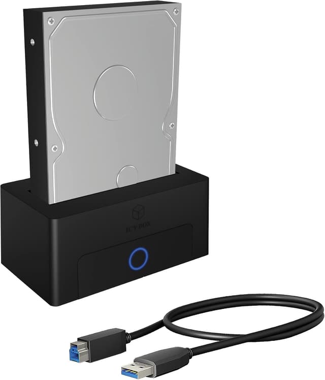 Imagen de ICY BOX Dockingstation USB 3.0 SSD HDD 2,5/3,5 Zoll Schwarz en OfertitasTOP