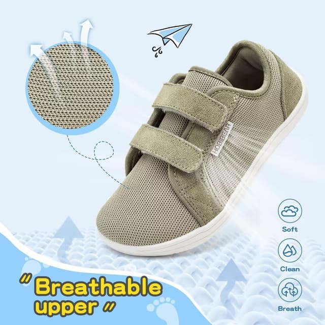 Detalle 2 de HOBIBEAR Kinder Barfußschuhe Breite Zehenbox