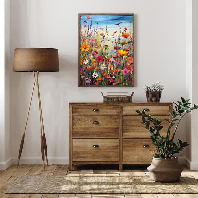 Detalle 2 de Puzzle 1000 Teile Flowers 70Ă—50 cm đź§©