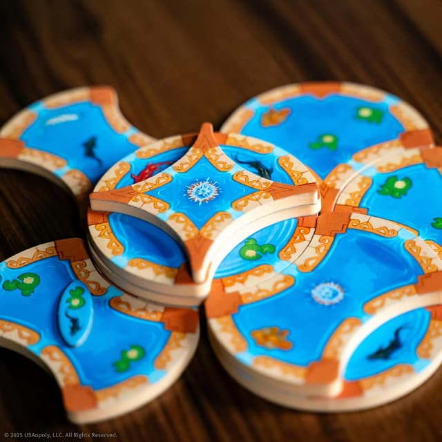 Thumbnail 6 de Fountains Board Game Strategy, 1-5 Players ๐ฒ