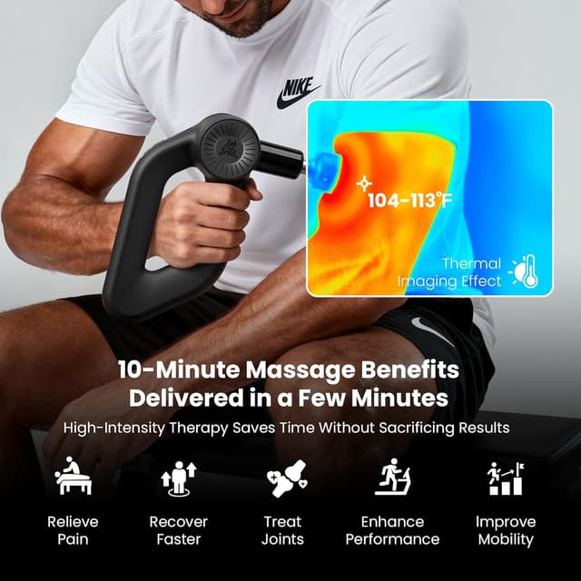 Thumbnail 3 de BOB AND BRAD D6 Ultra 16mm massage gun 💆