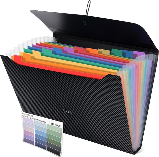 Detalle de Lamitocs Expanding File Folder 13 pockets