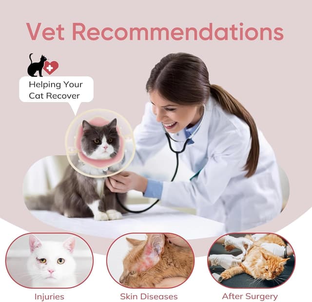 Thumbnail 6 de Supet Soft Cat Cone Collar 2-in-1 Waterproof