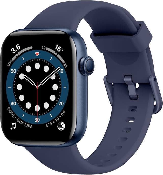 Thumbnail 6 de AcclaFit Montre connectée homme & femme Bluetooth avec appels, capteurs cardio et SpO2, écran 1,85" HD (IP68)