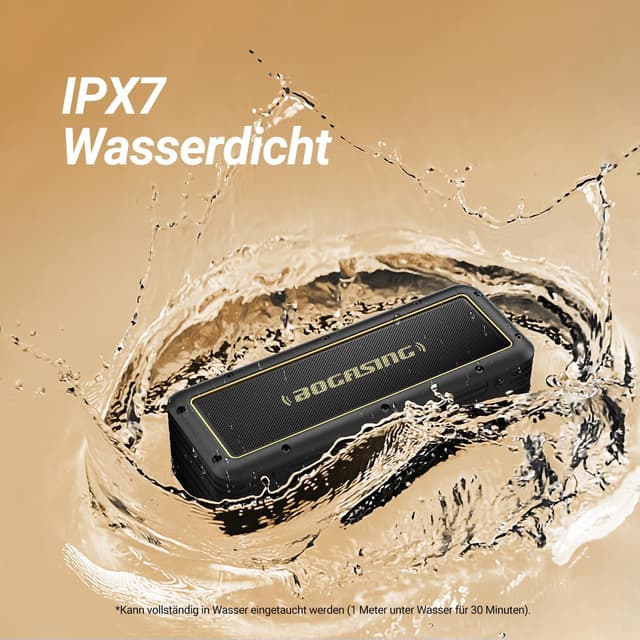 Detalle 2 de BOGASING G4 Bluetooth Lautsprecher 50W 📢