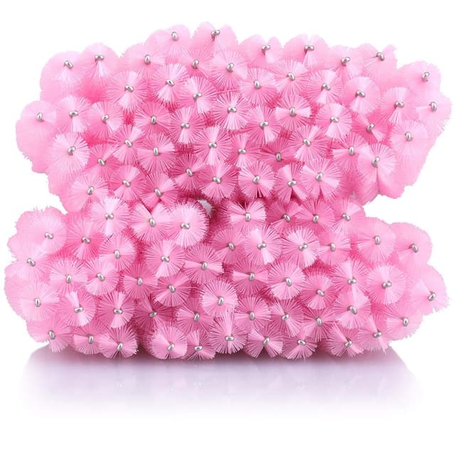 Detalle 2 de G2PLUS 300 Einweg-Wimpernbürstchen mit Kristall-Look für Mascara & Wimpernverlängerung