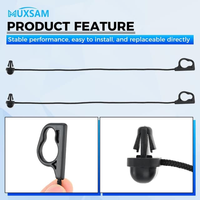 Thumbnail 2 de Vauxhall Corsa D/E Parcel Shelf Strap 2-Pack