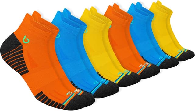 Detalle de BAMBOS Sneaker Socken Ultraweich aus Bambus (Kurz) – 3/6 Paar für Herren & Damen