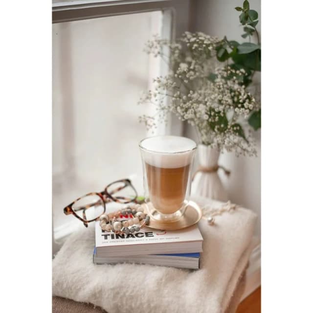 Thumbnail 2 de DeLonghi Juego 2 tazas Latte Macchiato 220 ml