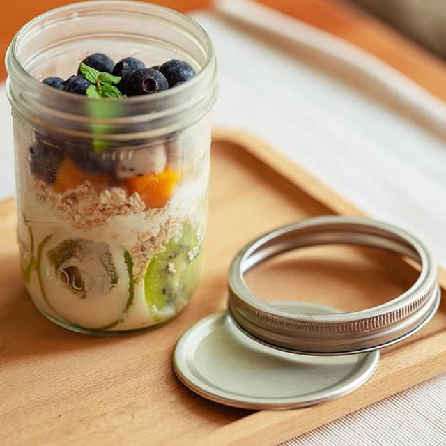 Thumbnail 4 de Miuyhji Wide Mouth Mason Jars 16 oz for Preserving 🫙