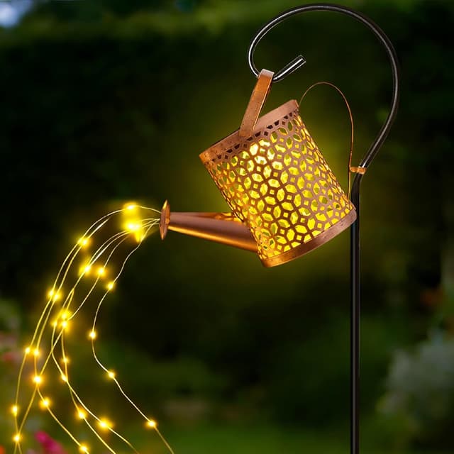 Detalle de Ollny Solar Watering Can Lights 10 hrs