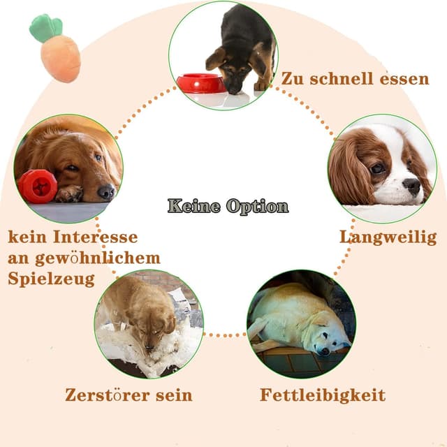 Detalle de Celawork Intelligenzspielzeug Hund Schnüffelteppich