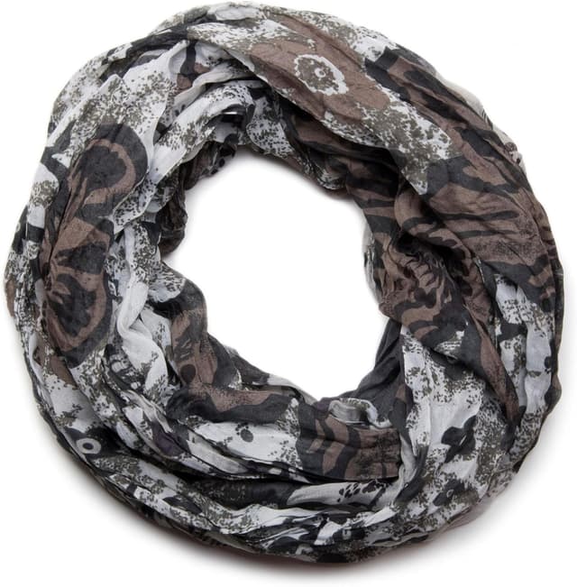Imagen de styleBREAKER Tubolare a spirale foulard in viscosa 110x90 cm en OfertitasTOP