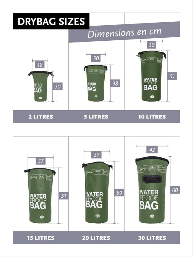 Thumbnail 2 de DonDon Dry Bag sac étanche 2–30l