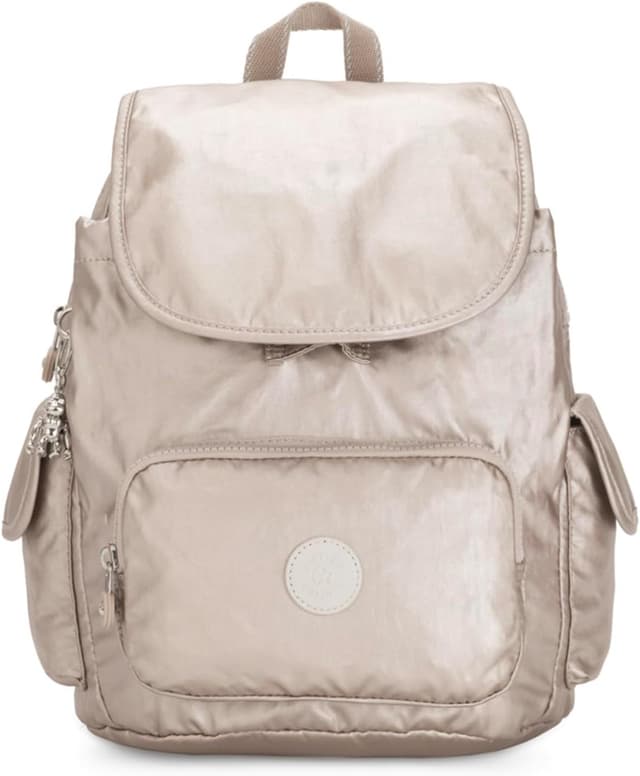 Detalle de Kipling City Pack S Mochila Pequeña - Metallic Glow