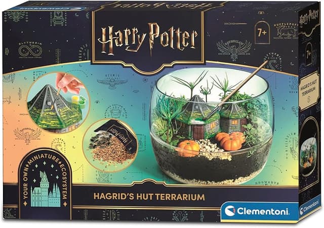 Detalle de Clementoni Terrarium Harry Potter — Laboratorio de ciencias para 7+ 🎲