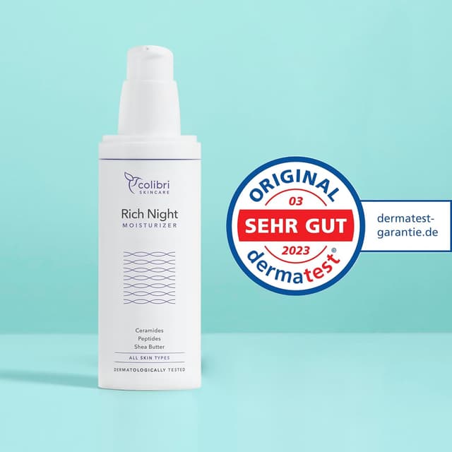 Detalle 1 de colibri skincare Rich Night Moisturizer (80 ml) — crème hydratante de nuit au beurre de karité
