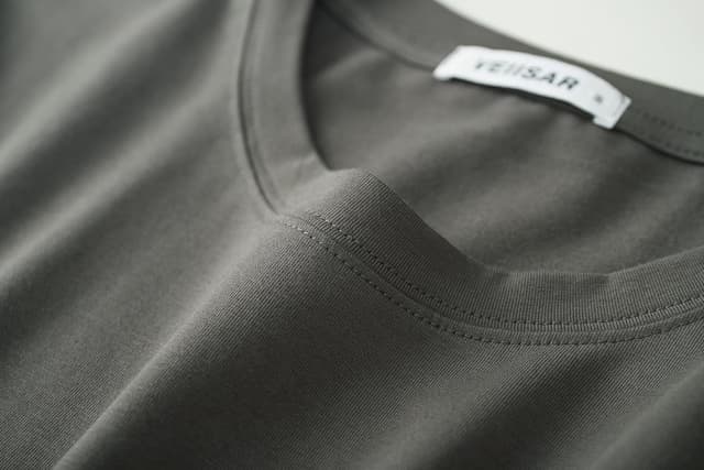 Detalle 2 de VEIISAR Herren T-Shirt Baumwolle 190 g