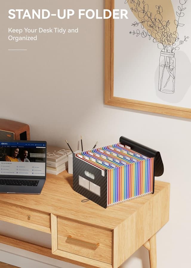 Thumbnail 6 de ABC life 26-pocket Expanding File Organiser