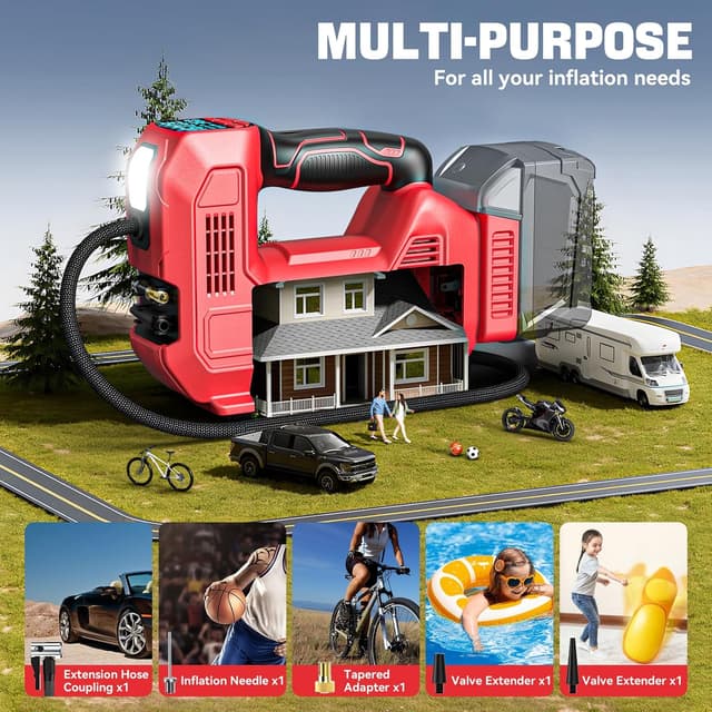 Thumbnail 4 de LIVOWALNY Cordless Tire Inflator 160 PSI