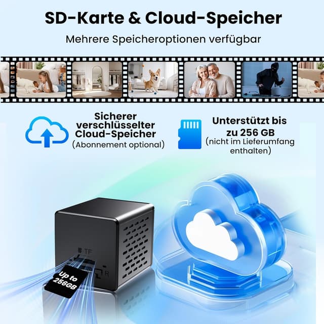 Thumbnail 6 de javiscam Mini Kamera 4K