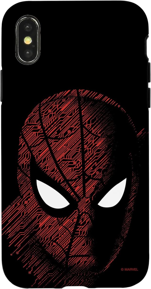 Detalle 1 de Maschera tecnologica Marvel Spider-Man: Far From Home Custodia per iPhone XR