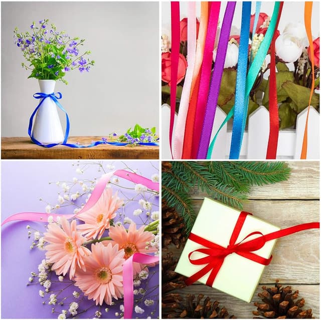 Thumbnail 4 de Satinband Rolle 22,86 m Geschenkband đ