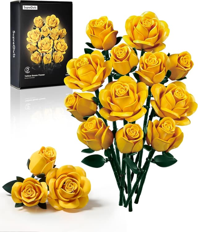 Thumbnail 6 de Millionspring Set mit 12 blauen Rosen 🌹