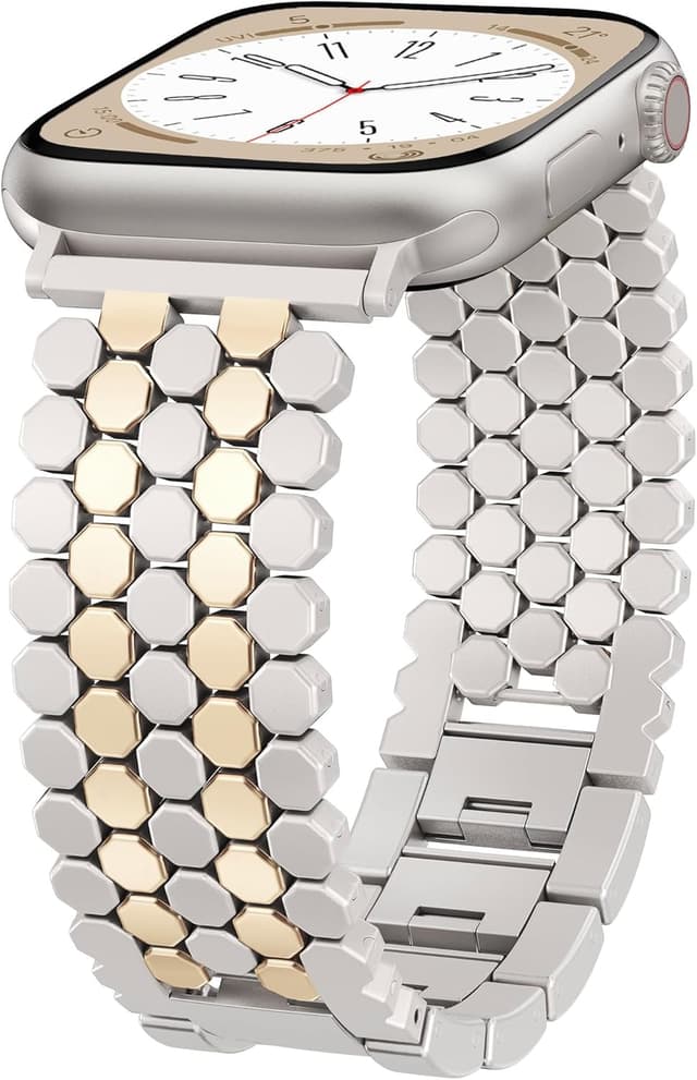 Detalle de JJii Sung Cinturino Apple Watch a nido d’ape 3 mm