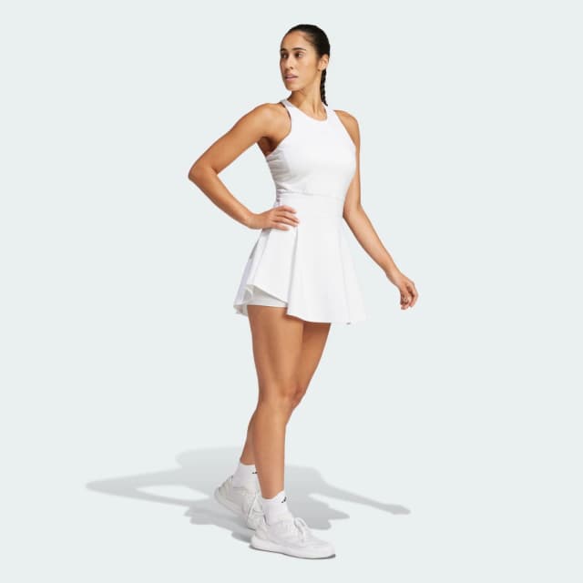 Thumbnail 2 de Adidas Vestido Tennis Climacool Blanco 🎽