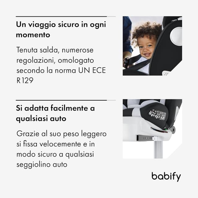 Thumbnail 5 de Babify Seggiolino auto Isofix 0-36 kg