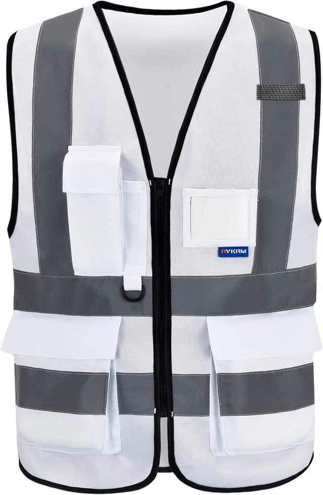 Thumbnail 6 de Gilet de sécurité haute visibilité AYKRM 21 Couleurs 7 poches – classe 2, réfléchissant 360° (unisexe)