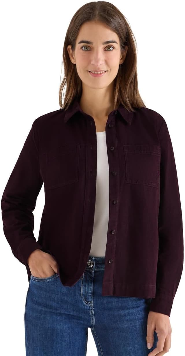 Thumbnail 6 de Cecil Damen Cordhemdbluse Baumwolle