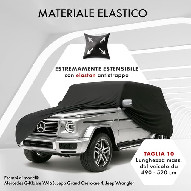 Thumbnail 1 de WALSER Premium Telo Copriauto Stretch Plus Misura 10