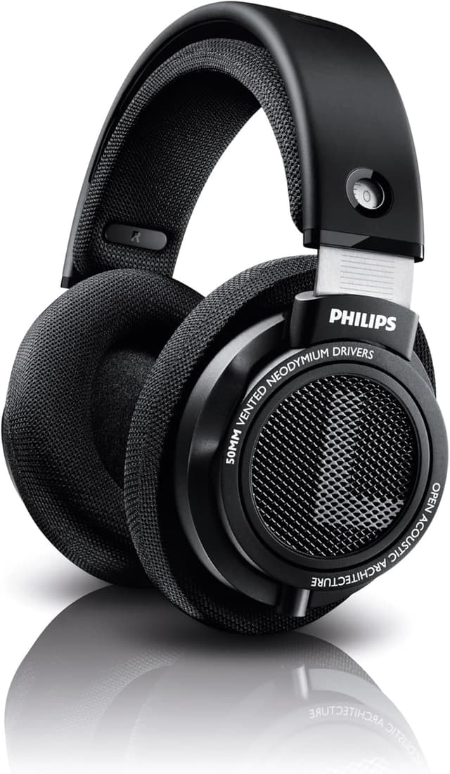 Detalle de Philips SHP9500 HiFi headphones 50mm