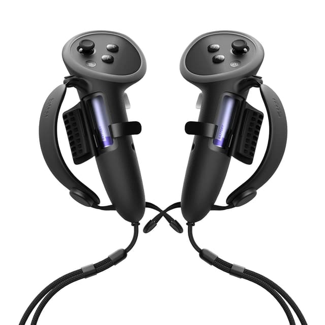 Detalle de KIWI design G4 Max verlängerte Controller-Griffe für Meta Quest 3/3S – passend auch für größere Hände