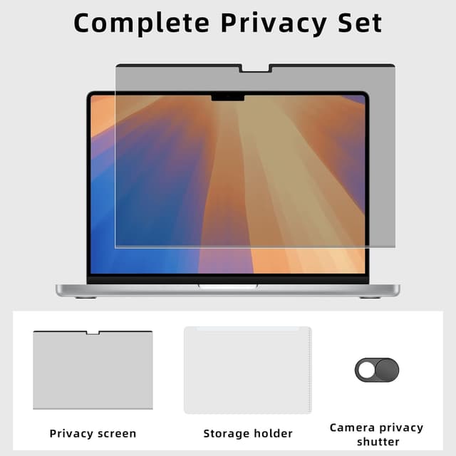 Thumbnail 6 de ZOEGAA 360° Magnetic MacBook Air 13.6-inch Privacy Screen (2022–2024) with Blue Light Blocking